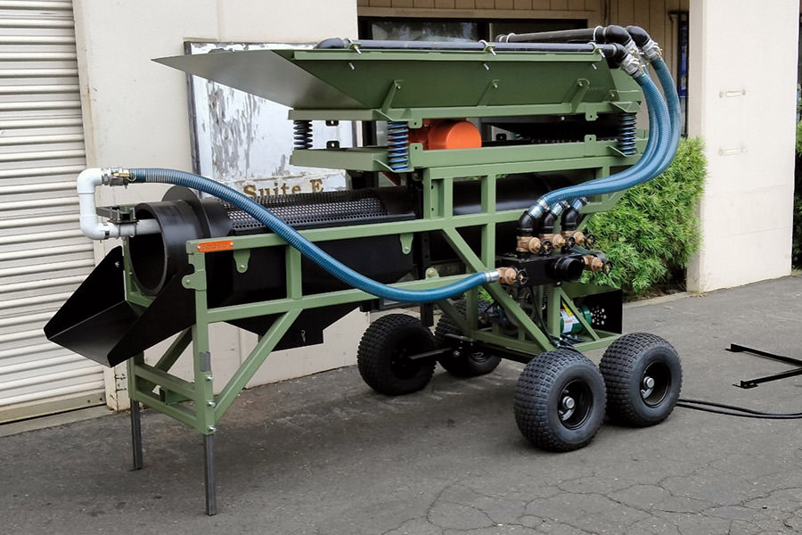 Portable Gold Wash Plant for Sale  Affordable Gold Trommel Systems