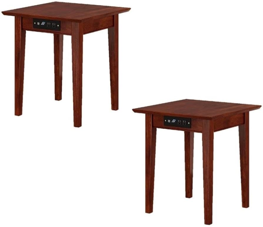 Shaker Style End Table： Classic Design & Functional Elegance for Any Room