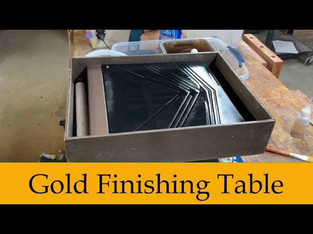 Maximize Gold Extraction with Our Gold Finishing Table