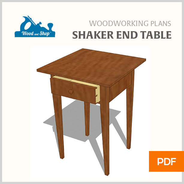 shaker end table plans	Informational