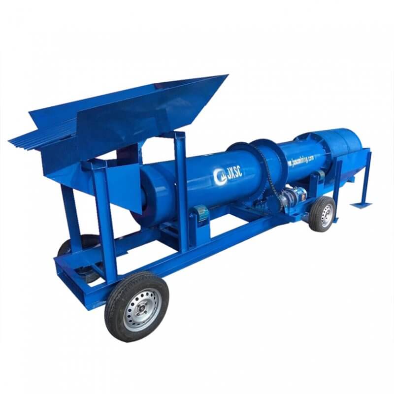 Portable Small Trommel Wash Plant for Alluvial Gold Recovery