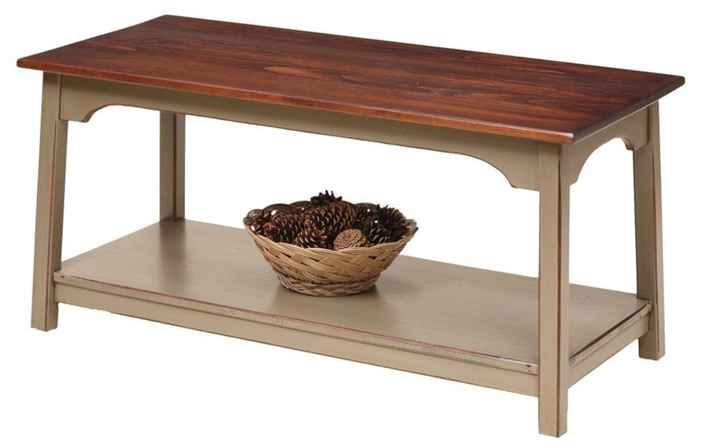 Amish Shaker Coffee Table： Handcrafted Quality & Timeless Design