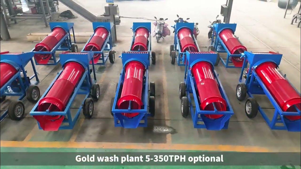 Maximize Gold Recovery with Advanced Trommel Wash Plant