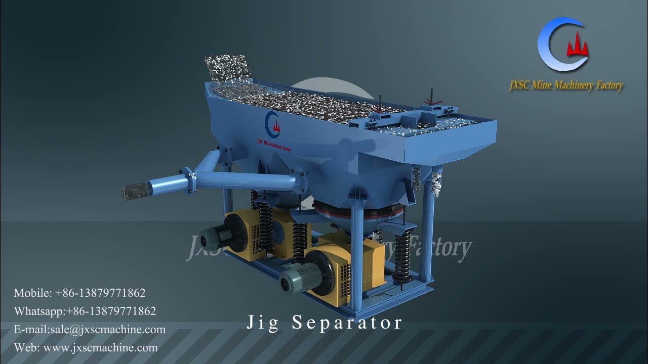 Understanding the Working Principle of Jigging Machines in Mineral Processing