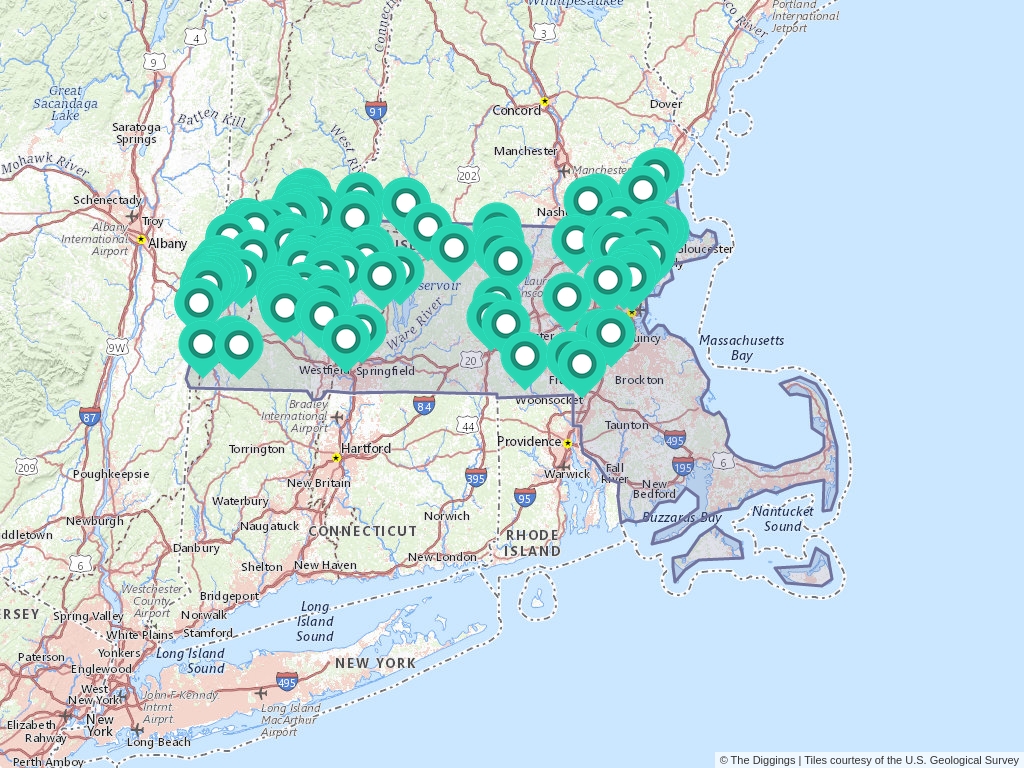 Where to Find Gold in Massachusetts： Top Locations for Gold Mining