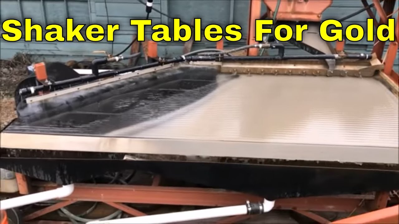 Watch Gold Shaker Table Video for Effective Gold Recovery Techniques