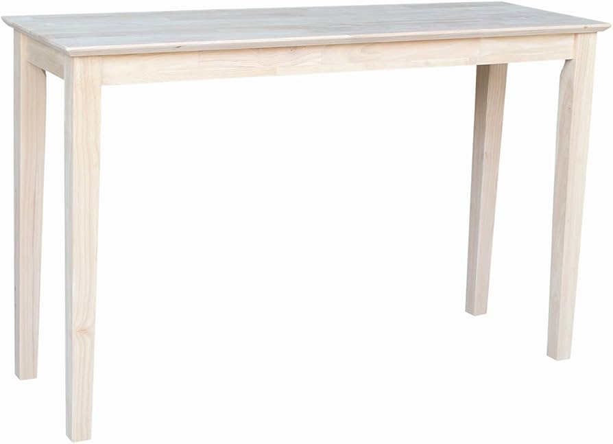 International Concepts Shaker Console Table – Perfect Accent for Any Room