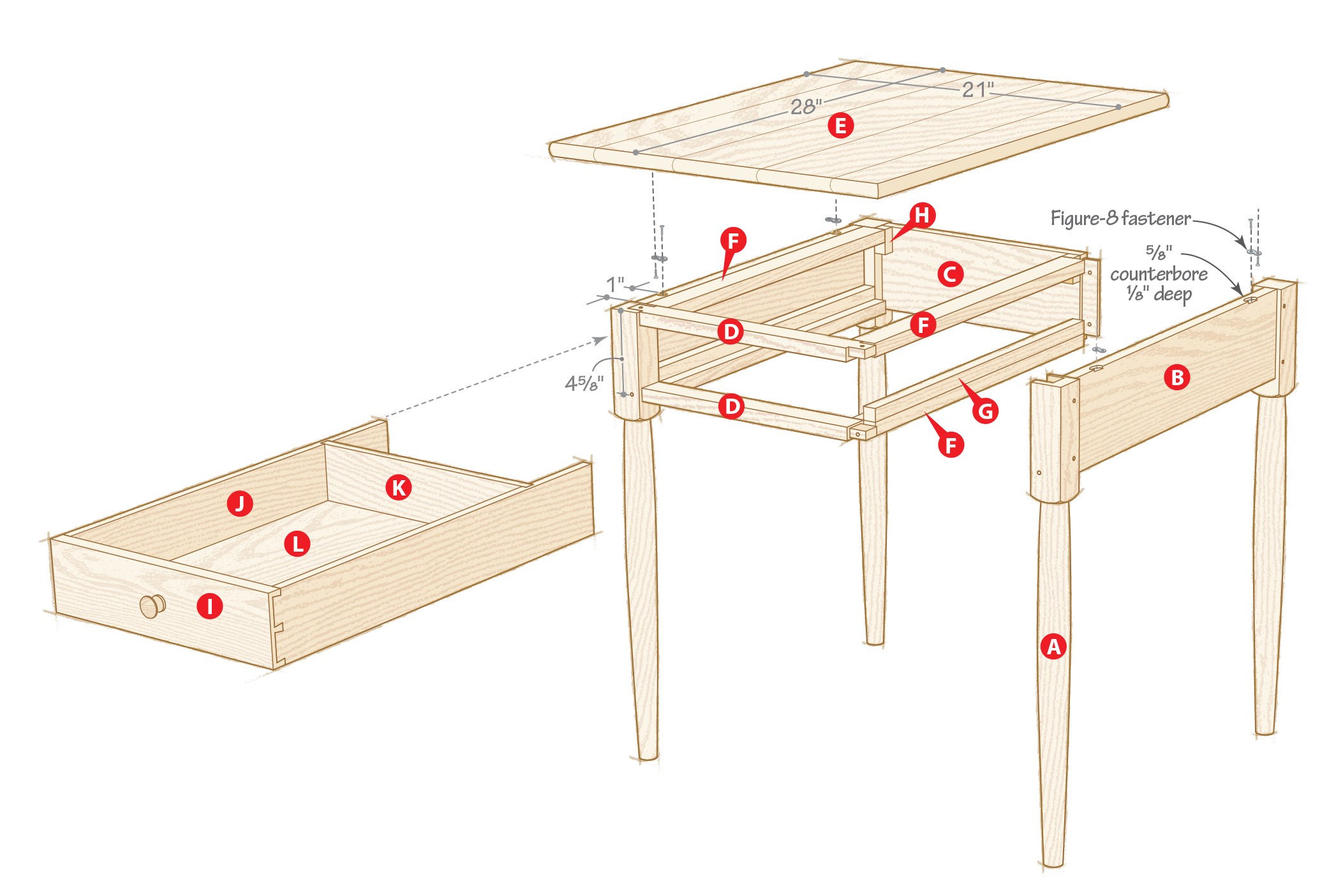 How to Choose the Right Shaker Side Table Dimensions for Your Home