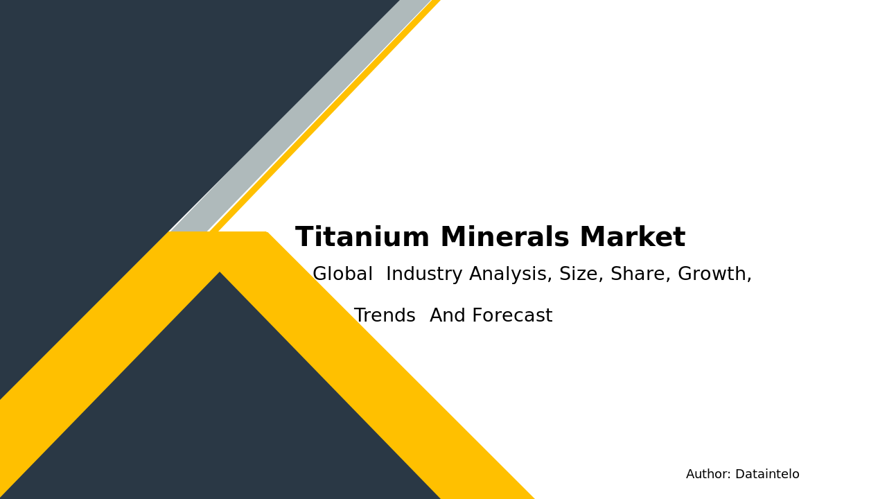 Titanium Miners: Global Leaders, Techniques, and Production Insights