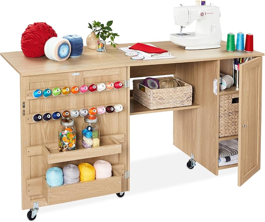 Shop Unique Shaker Sewing Tables: Perfect for Sewing & Crafting