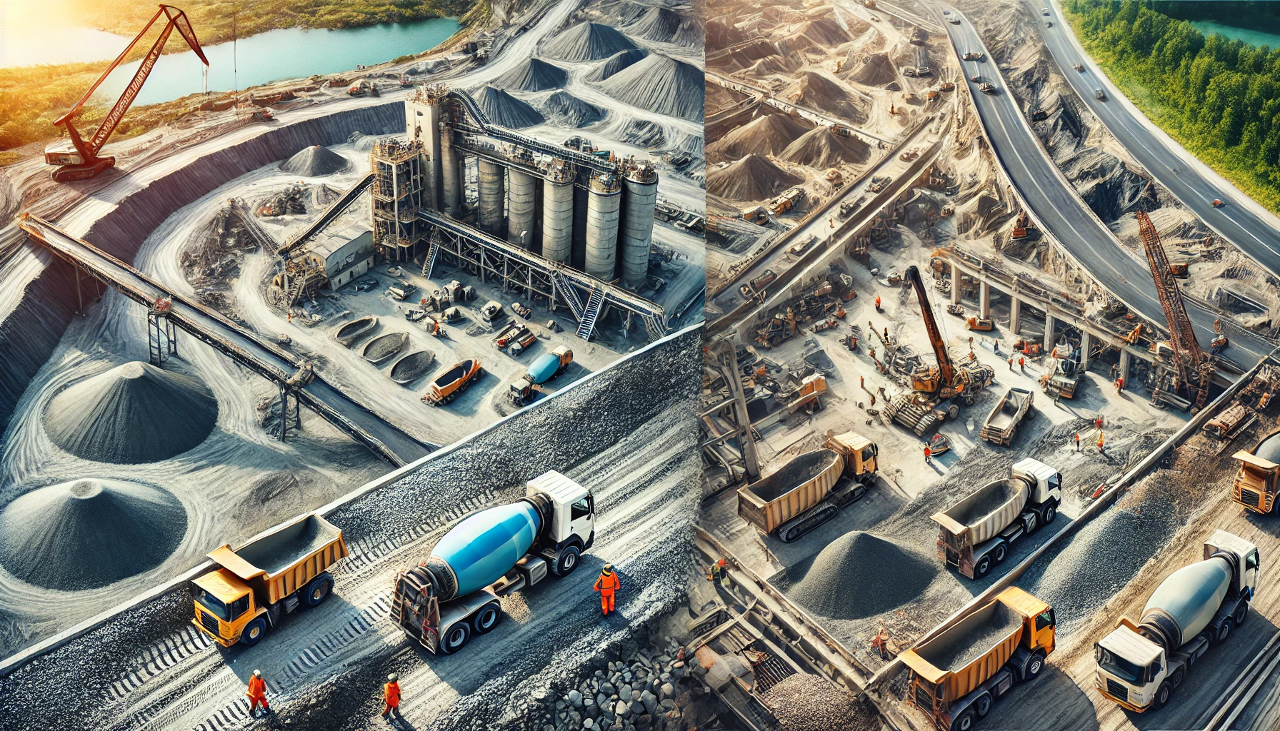 The Role of Aggregate Plants in Modern Construction Projects