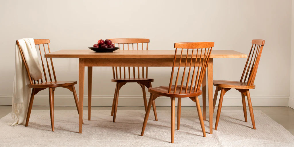 Shaker Style Dining Sets: Solid Wood Tables and Chairs for Classic Charm