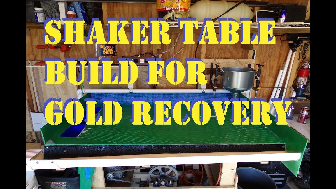 How to Build a Shaker Table for Gold Recovery： A DIY Guide