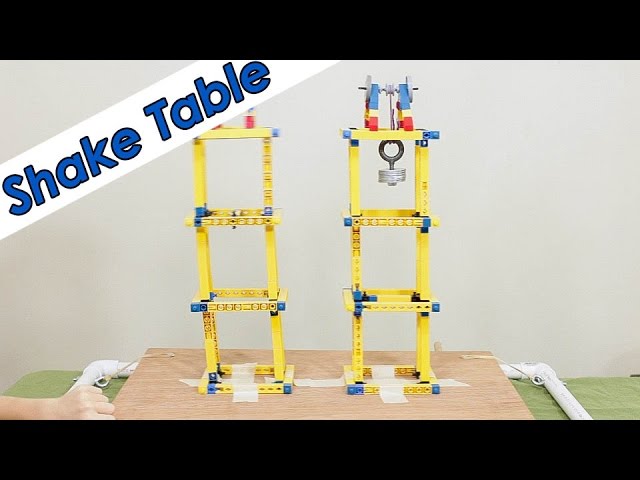 DIY Shake Table with a Drill: Create Your Own Earthquake Simulator