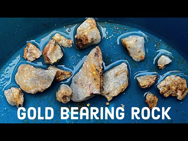 How to Identify and Extract Gold from Gold-Bearing Ore Effectively