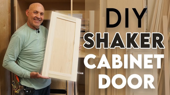 Building Shaker Cabinet Doors with a Table Saw： A Complete Tutorial