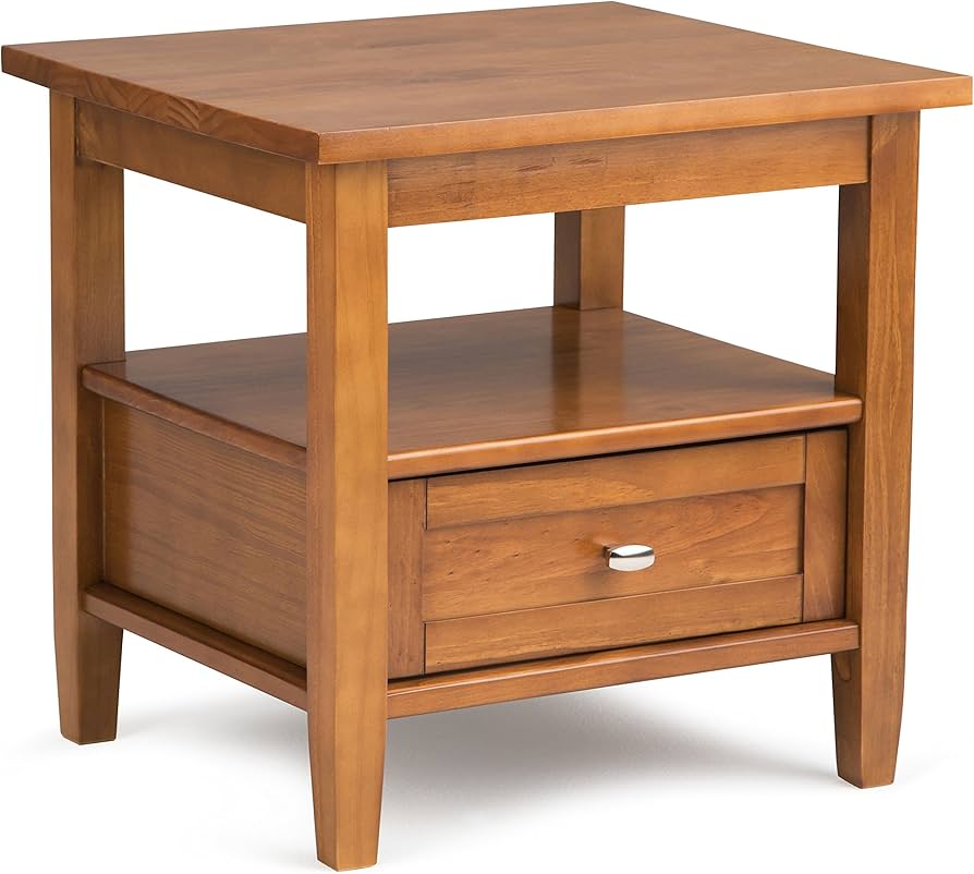 Upgrade Your Space with a Warm Shaker End Table Today