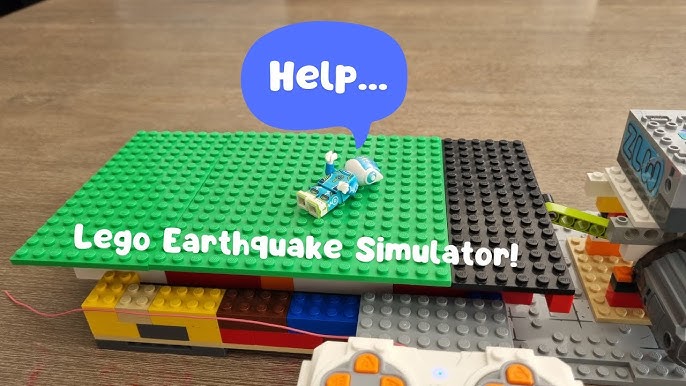 LEGO Shake Table Science Project: Fun Earthquake Simulation for Kids