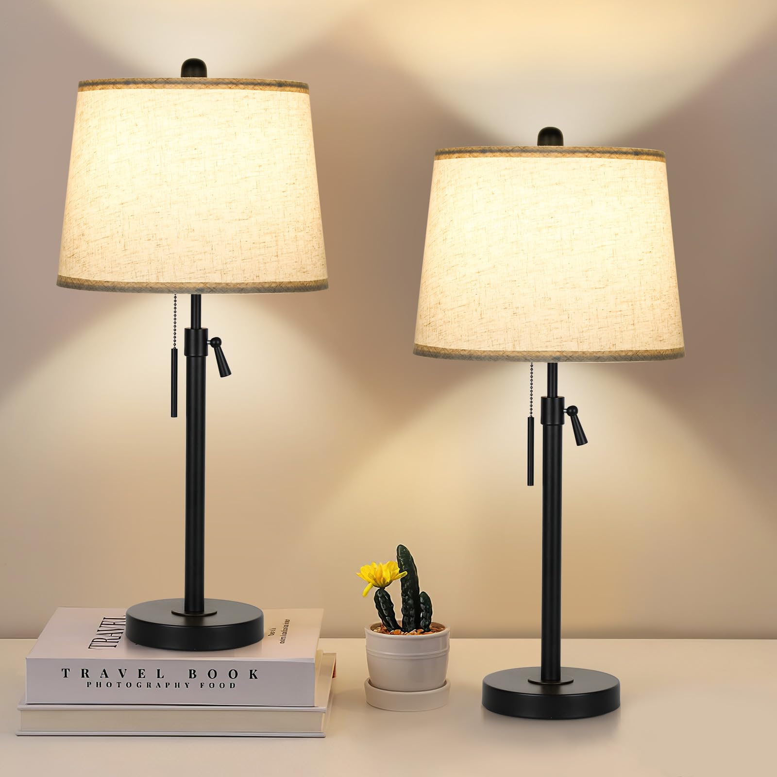 Modern Shaker Table Lamps: Perfect for Side Tables & Nightstands