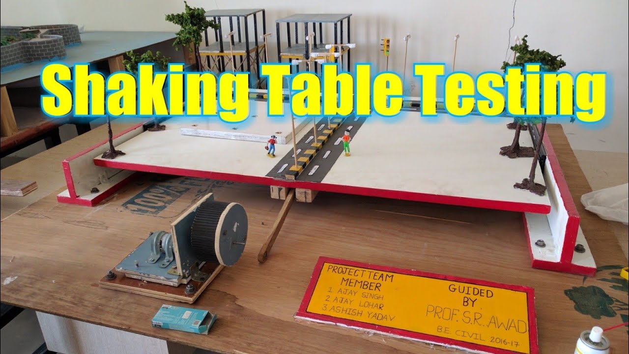 Build a Shake Table for Engineering Projects： Ultimate DIY Tutorial