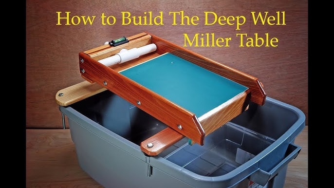 How to Build and Use a Miller Shaker Table for Gold Recovery