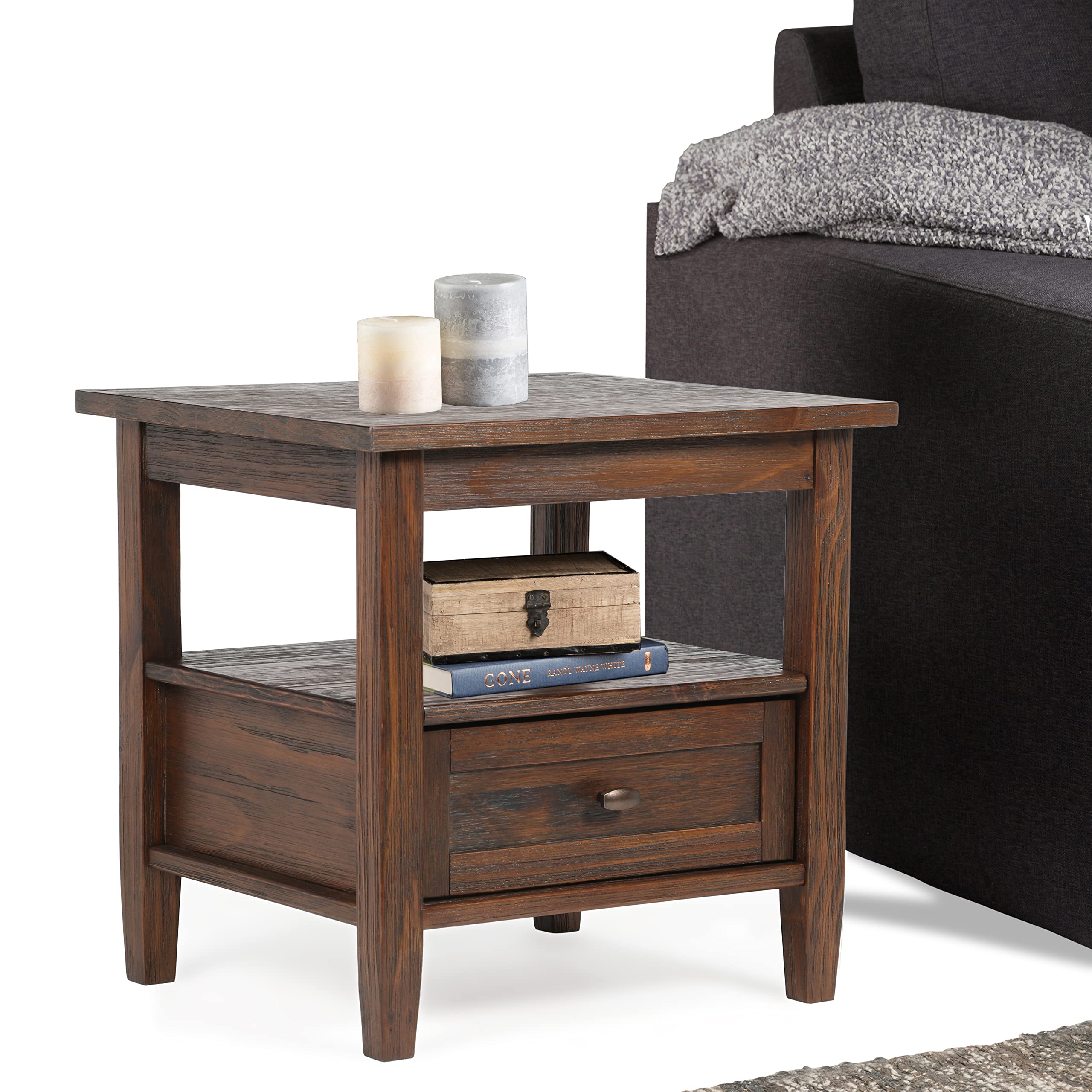 Upgrade Your Space with a Warm Shaker End Table Today