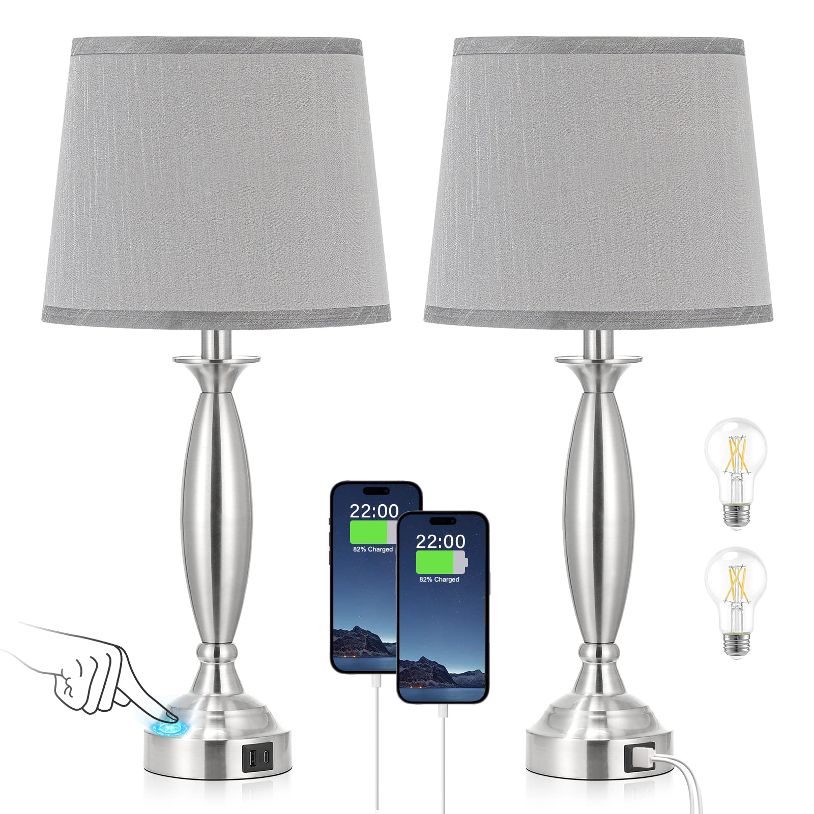 Modern Shaker Table Lamps: Perfect for Side Tables & Nightstands