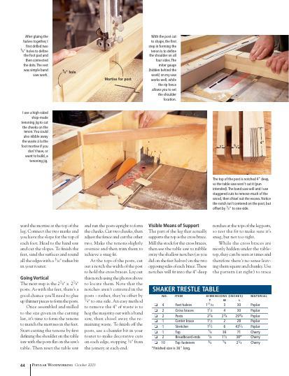 Essential Shaker Trestle Table Plans for DIY Woodworking Enthusiasts