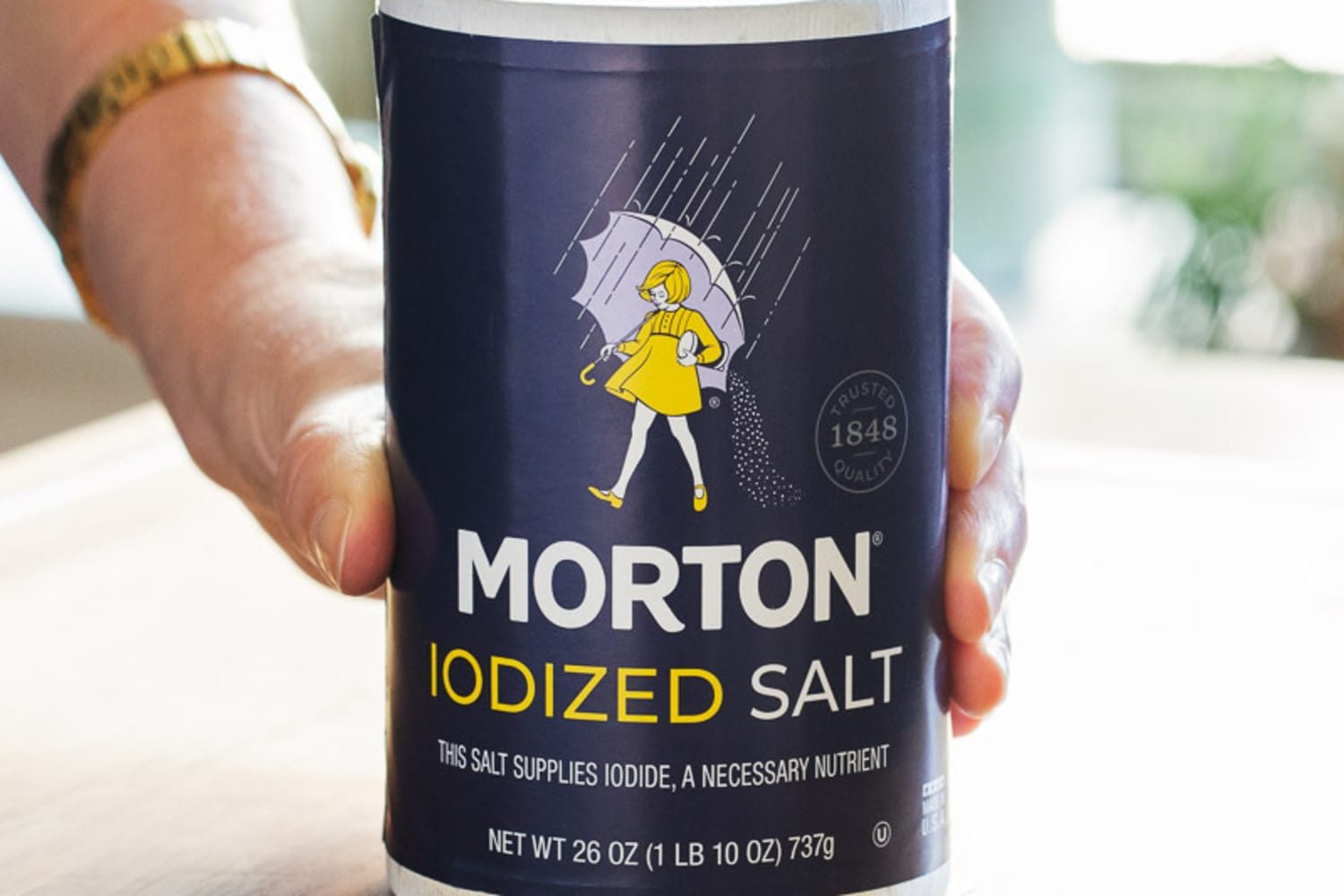 Discover the Built-In Salt Shaker in Morton Table Salt!