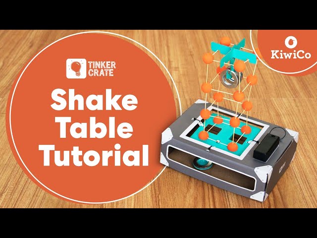 DIY Simple Shake Table for Earthquake Simulations and Testing