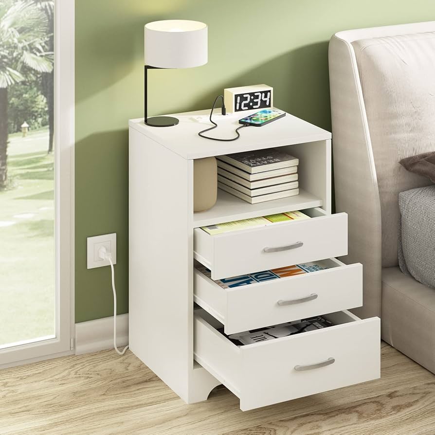 Enhance Your Space with Stylish White Shaker Bedside Tables