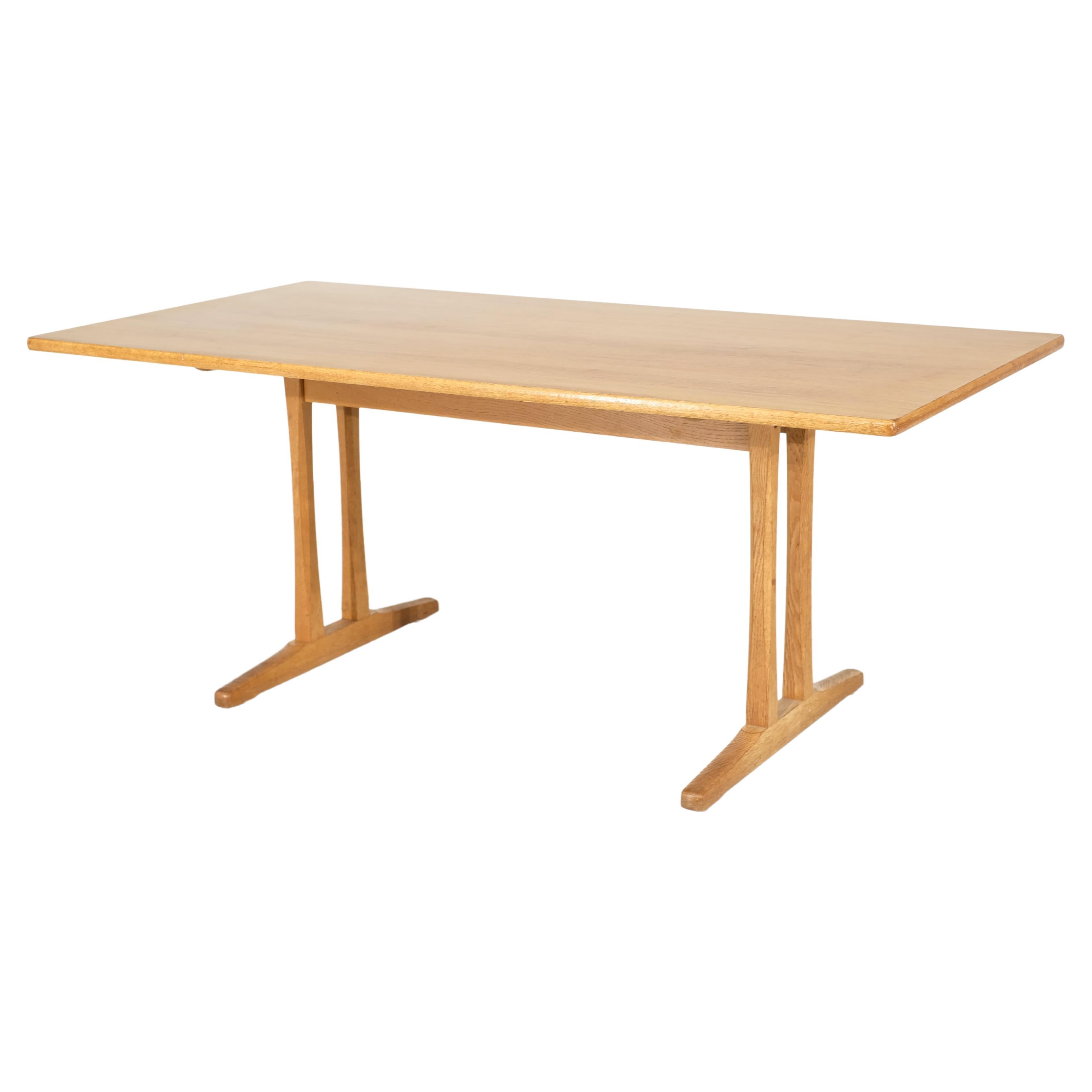 Enhance Your Home with a Classic Mogensen Shaker Table in Solid Oak