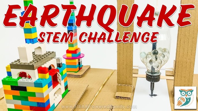 LEGO Shake Table Science Project: Fun Earthquake Simulation for Kids