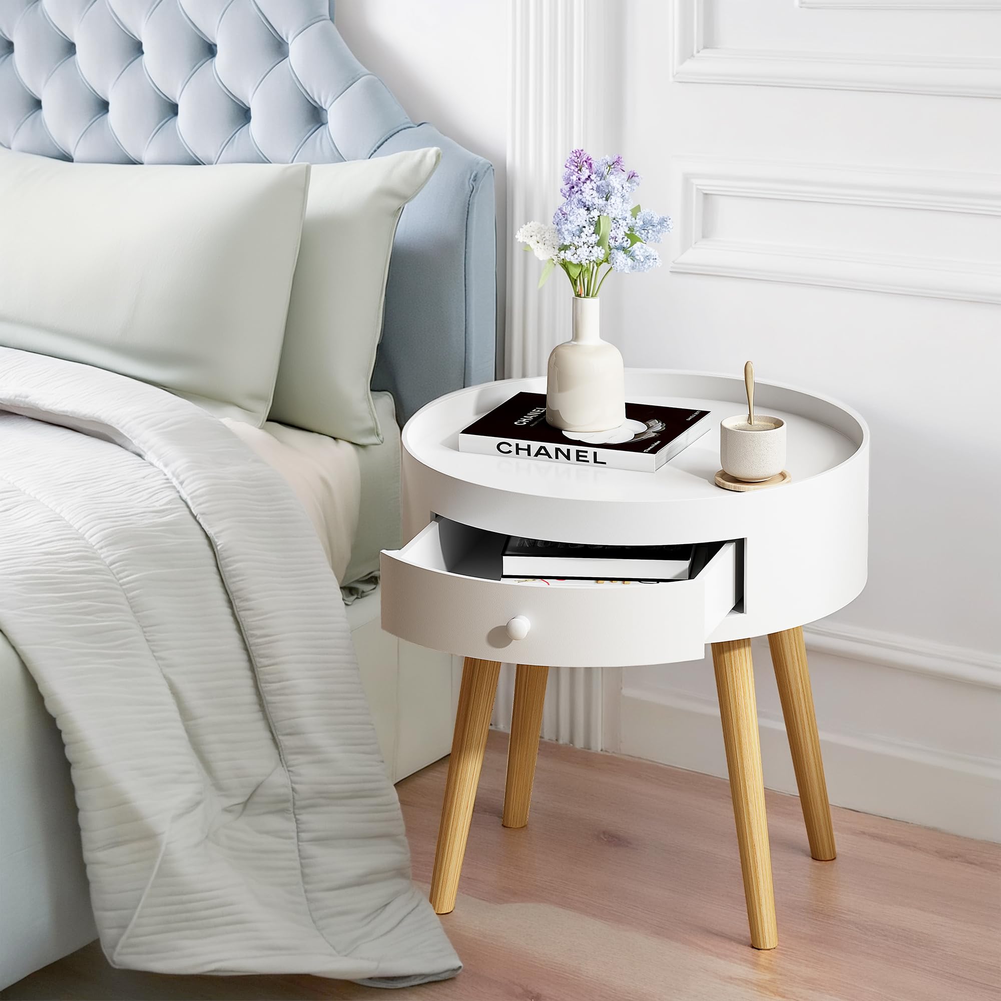 Enhance Your Space with Stylish White Shaker Bedside Tables