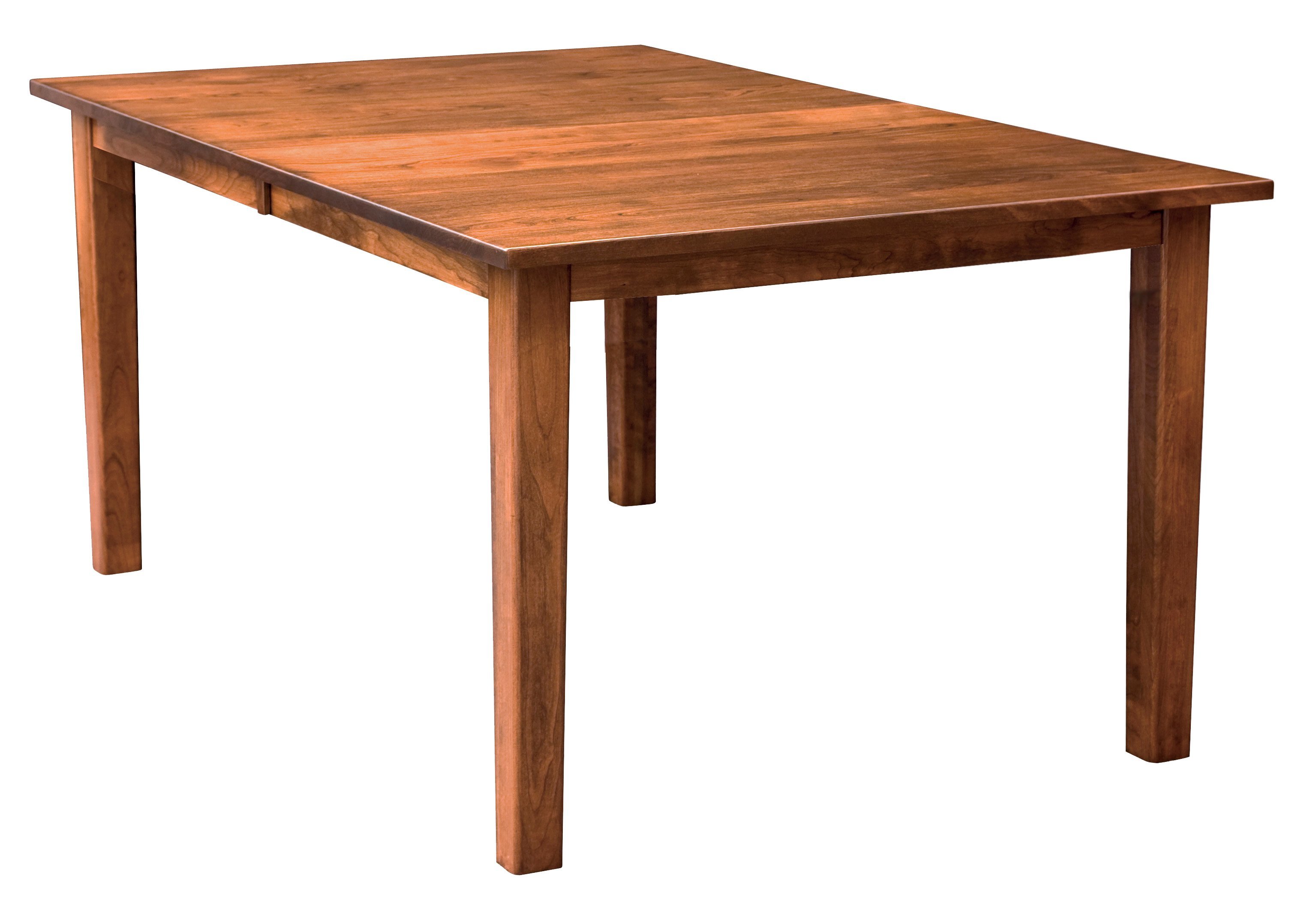 Solid Wood Top Table with Shaker Legs – Quality Craftsmanship for Your Home