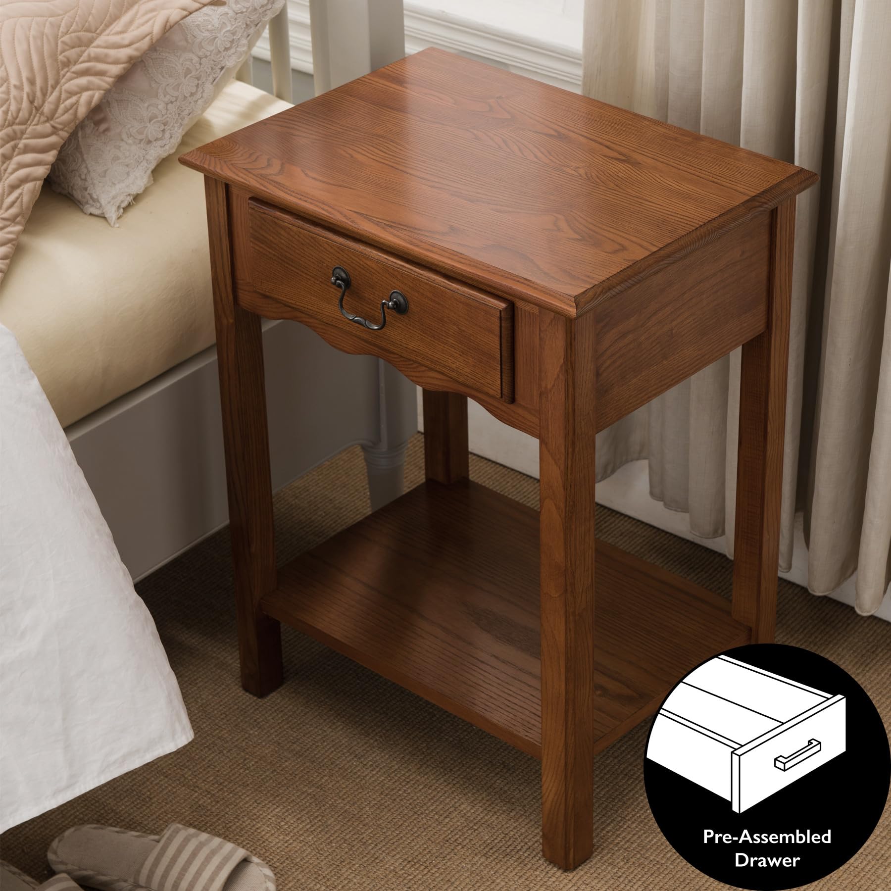 Discover the Perfect Shaker Style Bedside Table for Timeless Appeal